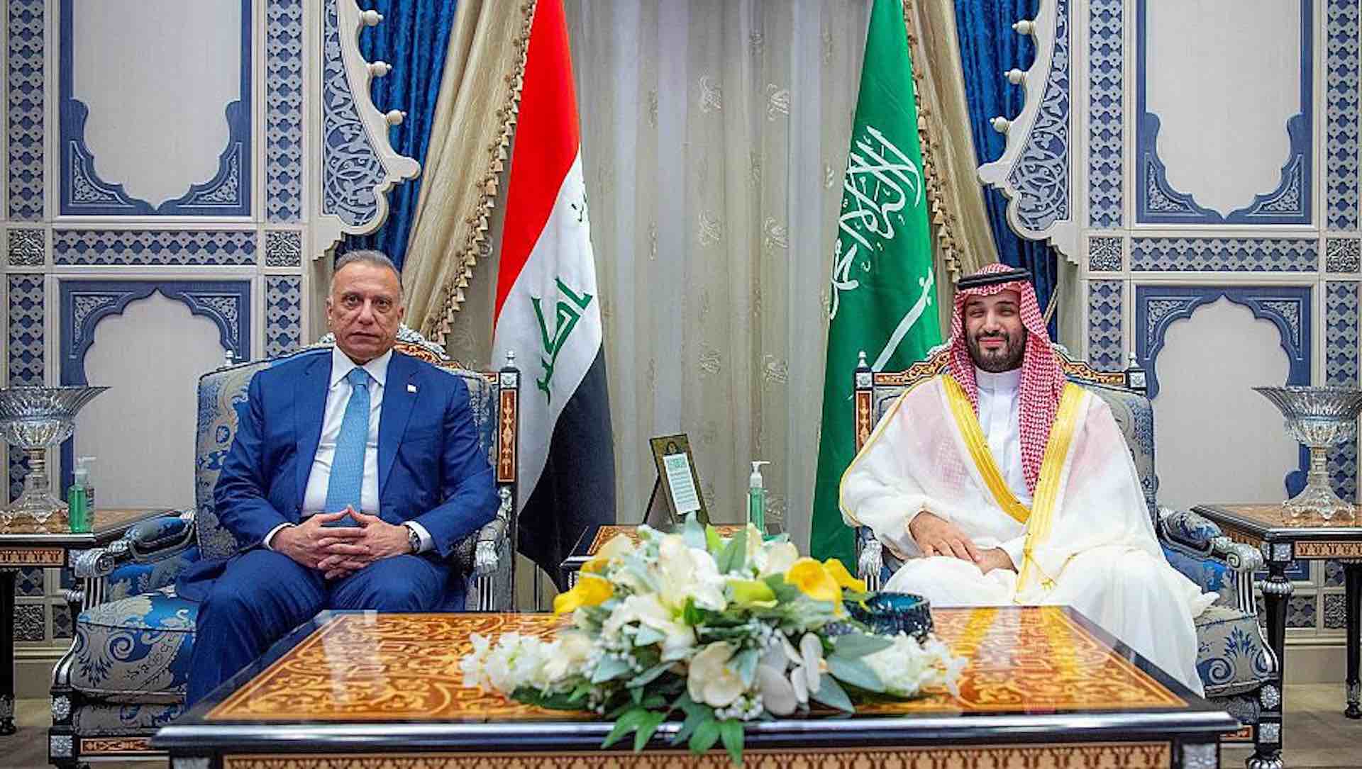 Iraqi Prime Minister and Saudi Crown Prince review bilateral ties