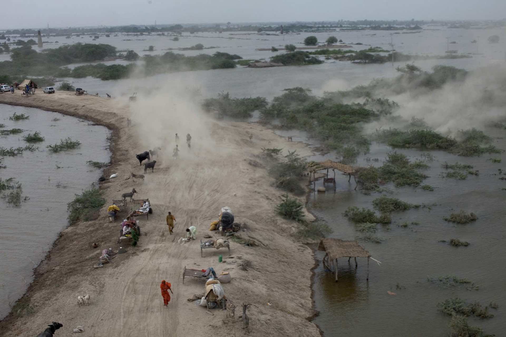 Fresh flood threatens Pakistan, forcing millions to evacuate